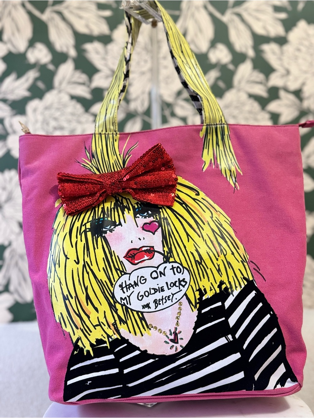 Betsey Johnson RARE “Goldilocks” Tote